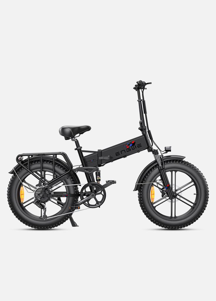 a black engwe engine pro electric bike