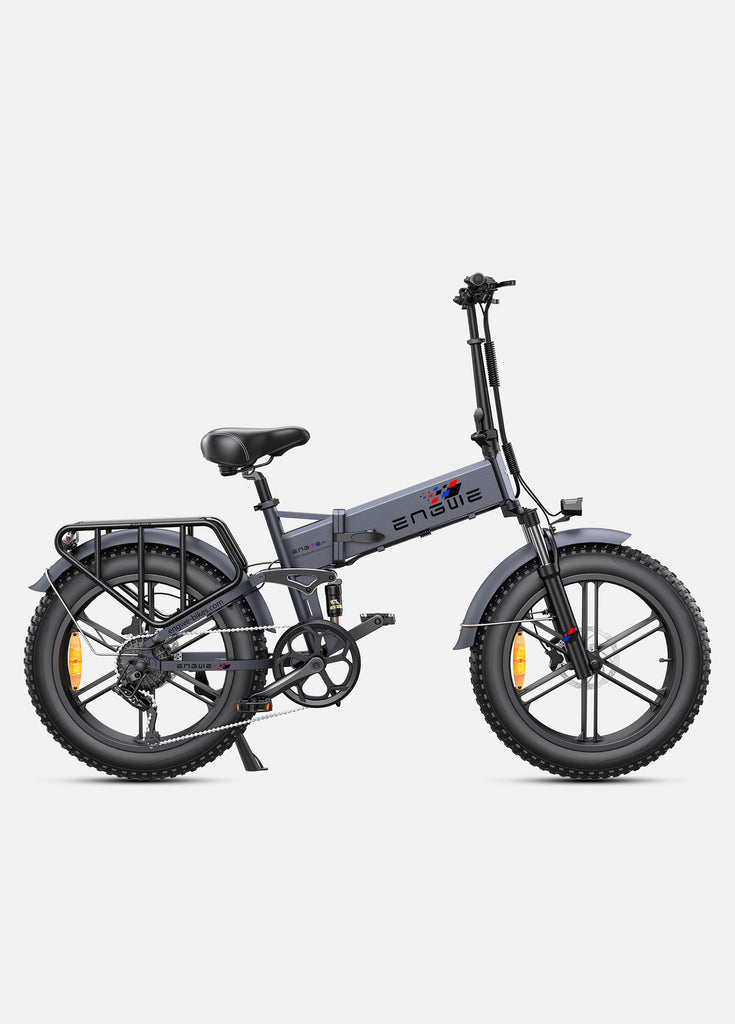 a grey engwe engine pro electric bike