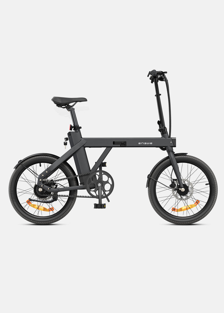 a black engwe p20 commuter e bike