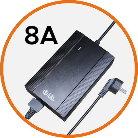 Blue / Batteries doubles / LE20 8A Flashcharge