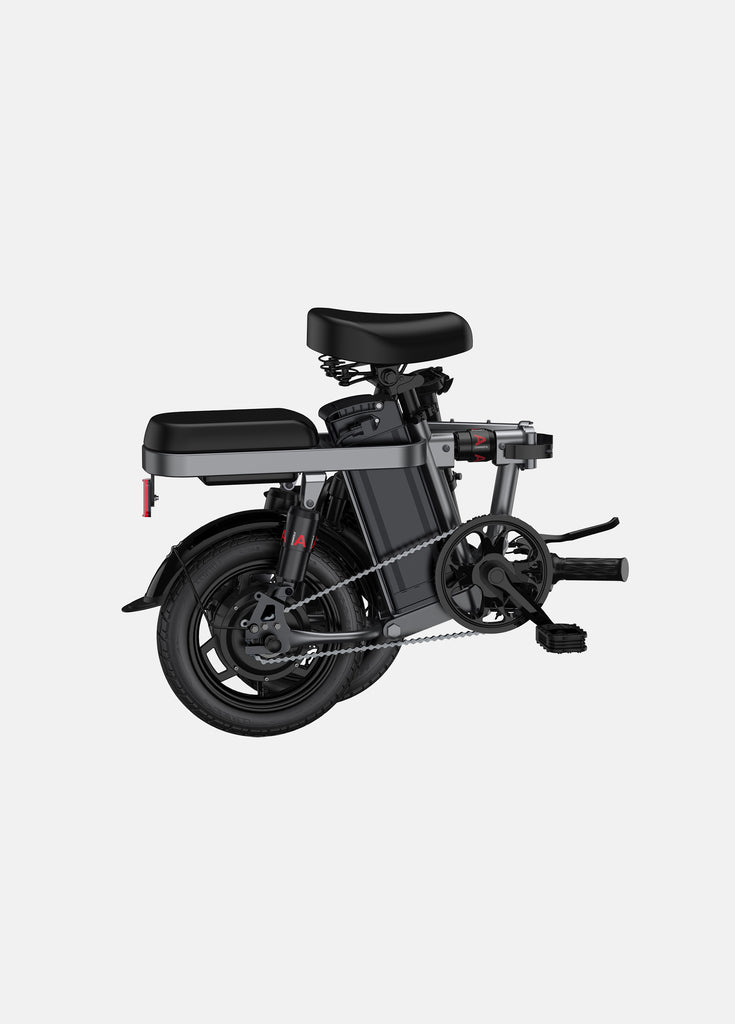 a folded engwe t14 e-bike